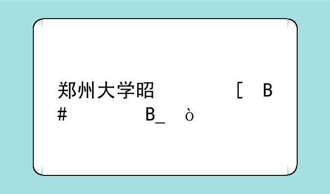 郑州大学是中外合资吗？